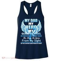 My Dad Hero Guardian Angel Never Gone From My Heart Women's Tank Top thumb 0