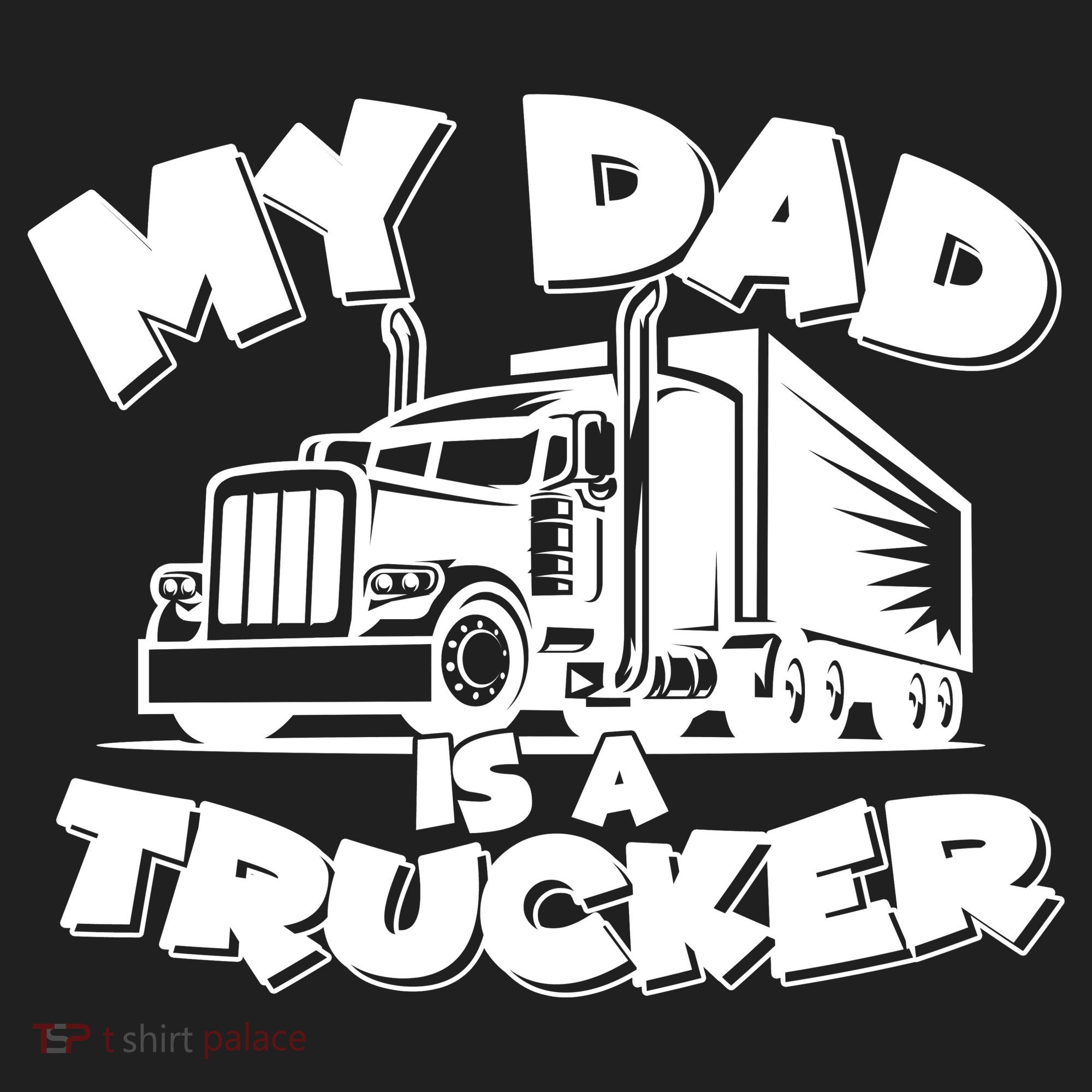 My Dad Is A Trucker Cute Beanie
