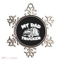 My Dad Is A Trucker Cute Ornament thumb 0