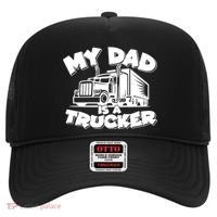 My Dad Is A Trucker Cute Hat thumb 0