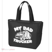 My Dad Is A Trucker Cute Tote Bag thumb 3