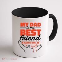 My Dad Is My Best Friend And Always Will Be Coffee Mug thumb 1
