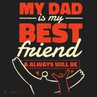 My Dad Is My Best Friend And Always Will Be Golf Towel thumb 3