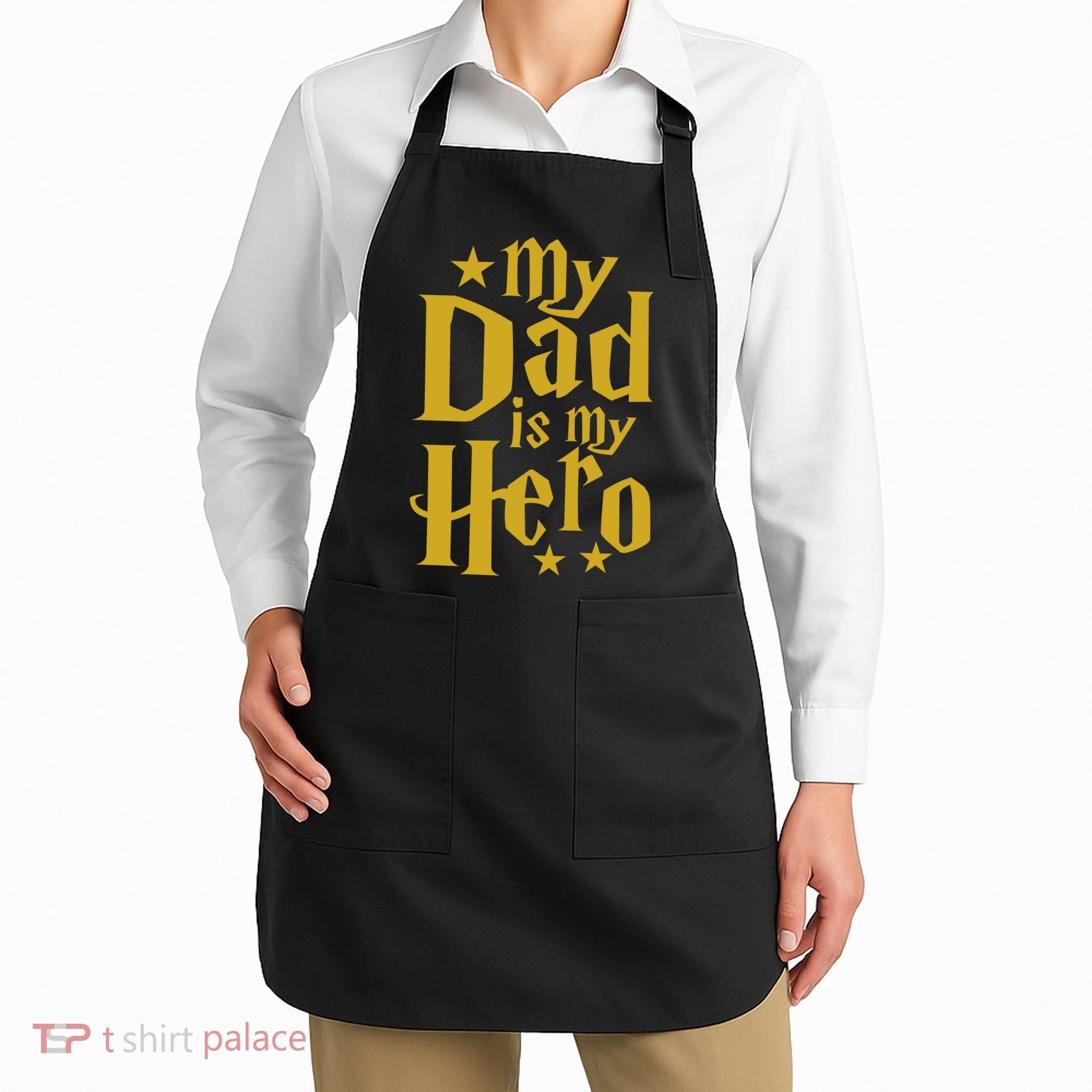 My Dad Is My Hero  Apron