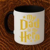 My Dad Is My Hero  Coffee Mug thumb 2