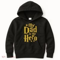 My Dad Is My Hero  Kids Hoodie thumb 0