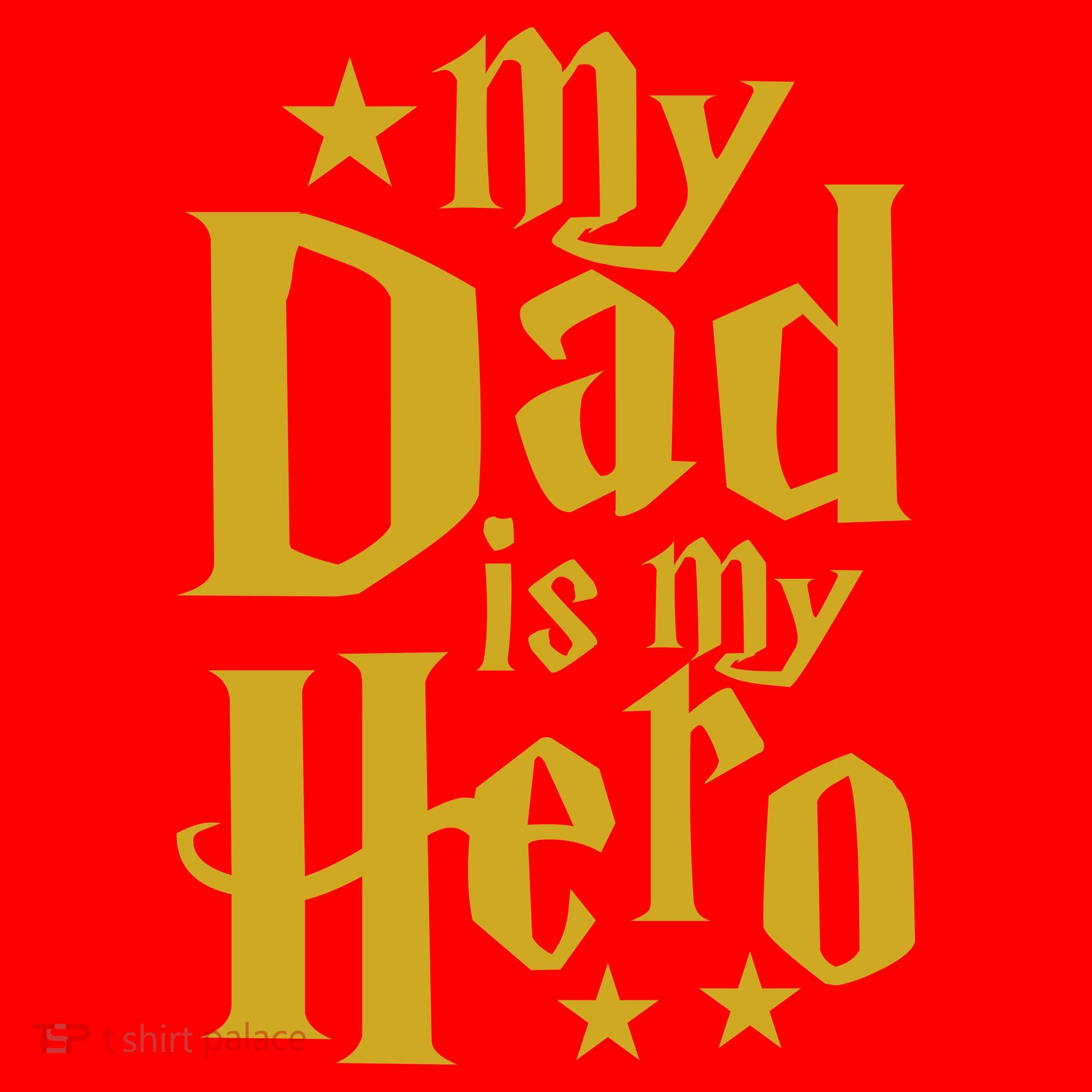 My Dad Is My Hero  Santa Hat
