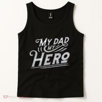 My Dad My Hero Tank Top thumb 2