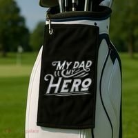 My Dad My Hero Golf Towel thumb 2