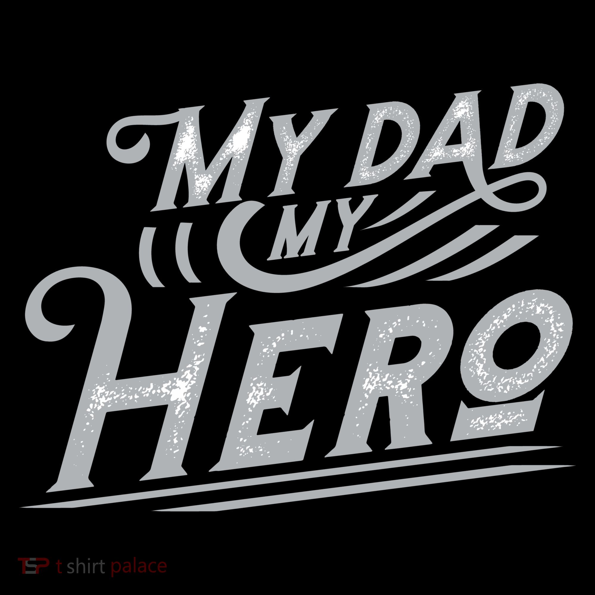 My Dad My Hero Kids Long Sleeve Shirt