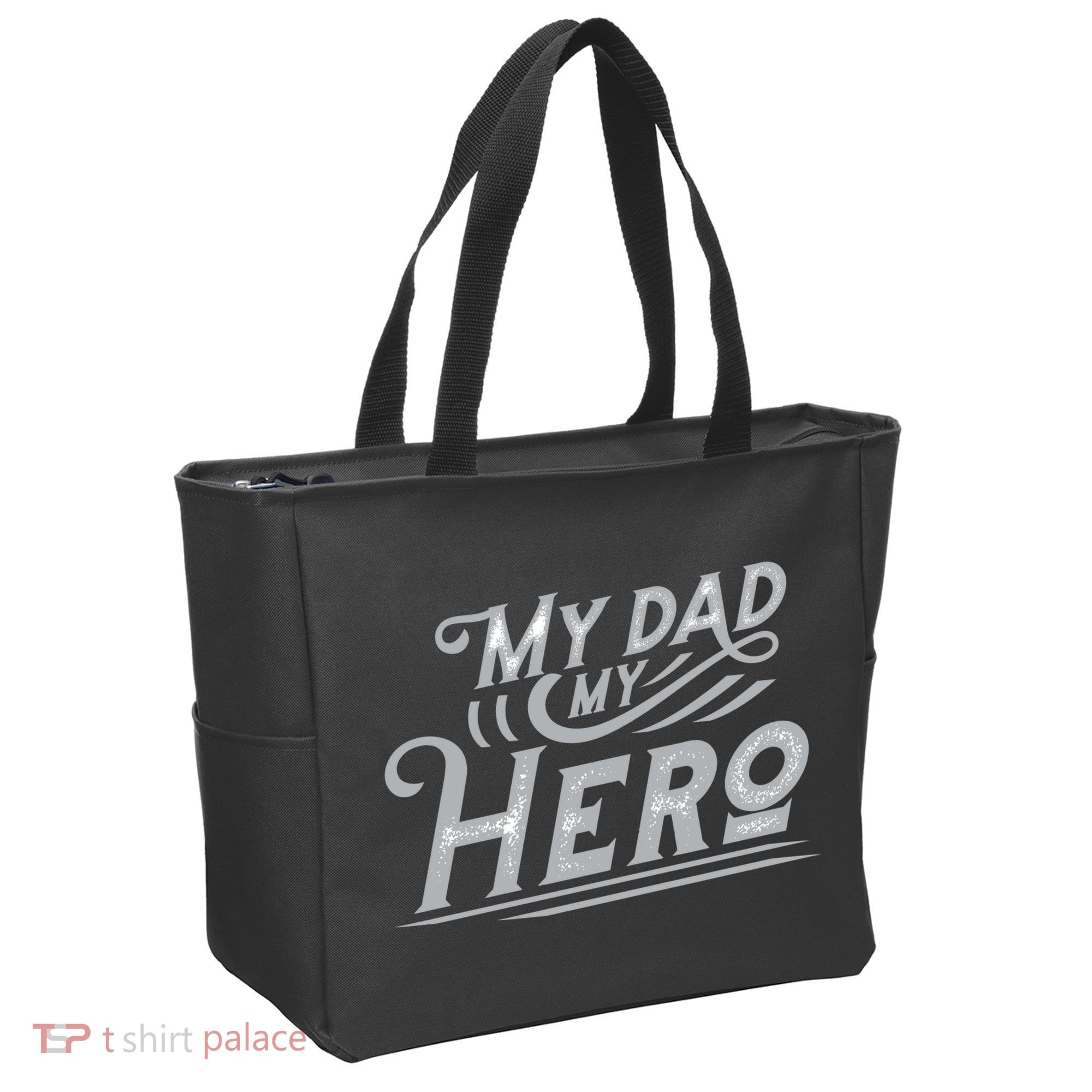 My Dad My Hero Tote Bag