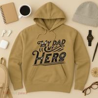 My Dad My Hero Hoodie thumb 3