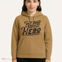 My Dad My Hero Hoodie thumb 5