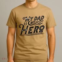 My Dad My Hero T-Shirt thumb 3