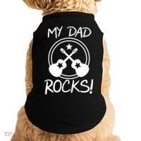 My Dad Rocks Doggie Tank thumb 0