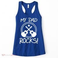 My Dad Rocks Women's Tank Top thumb 0