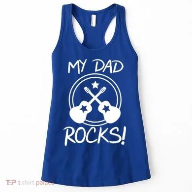 My Dad Rocks Women's Tank Top