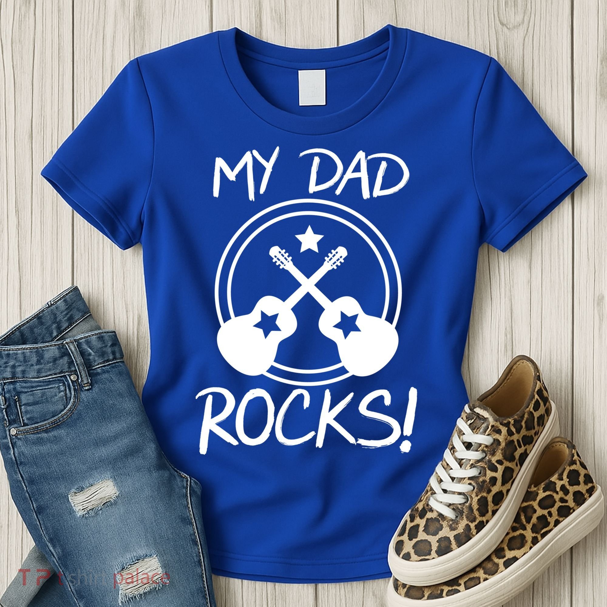 My Dad Rocks Women's T-Shirt