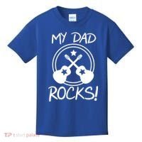 My Dad Rocks Kids T-Shirt thumb 0
