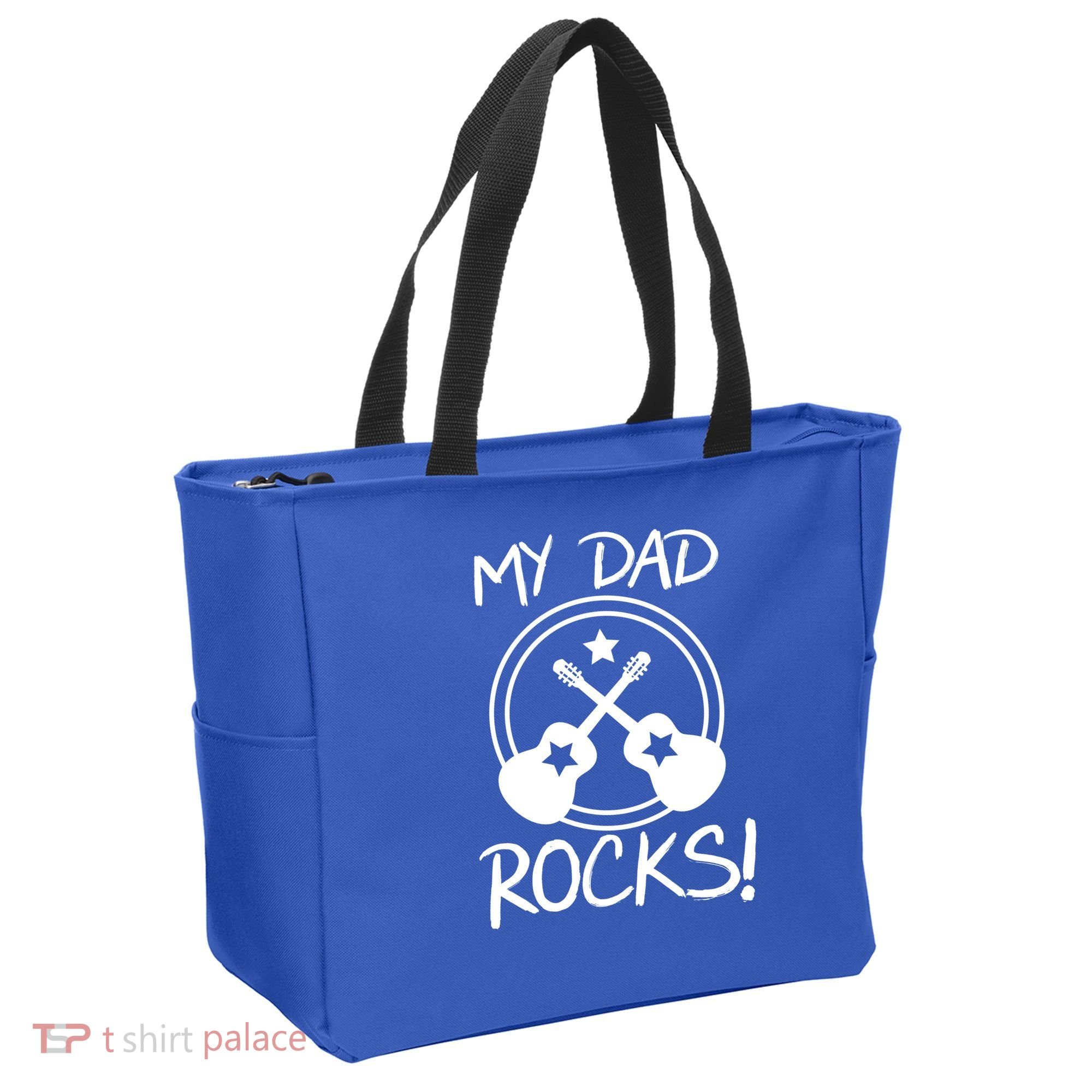 My Dad Rocks Tote Bag