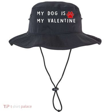 My Dog Is My Valentine Bucket Hat