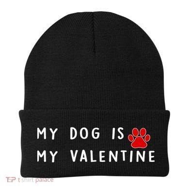 My Dog Is My Valentine Beanie
