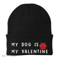 My Dog Is My Valentine Beanie thumb 0