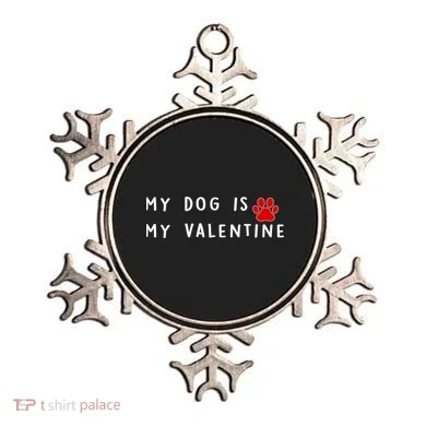 My Dog Is My Valentine Ornament