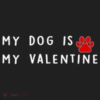 My Dog Is My Valentine Hat thumb 2