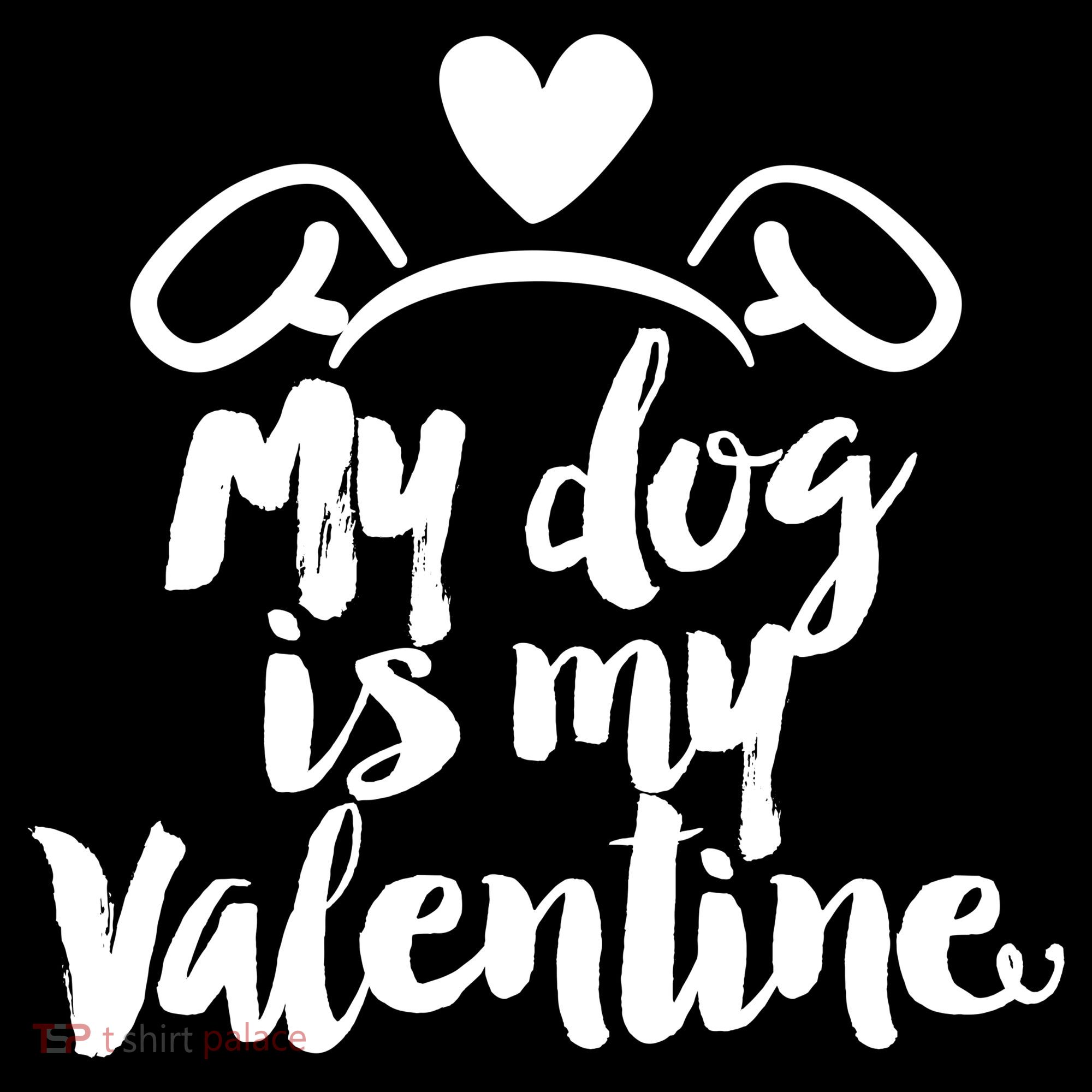 My Dog Is My Valentine Cute Bucket Hat
