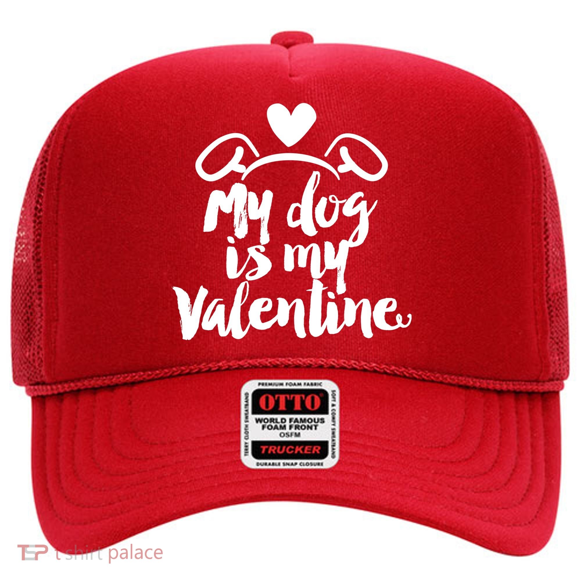 My Dog Is My Valentine Cute Hat