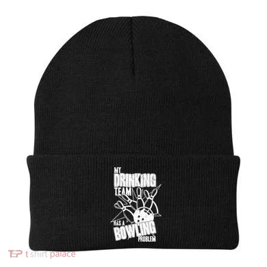 My Drinking Team Has A Bowling Problem Beanie
