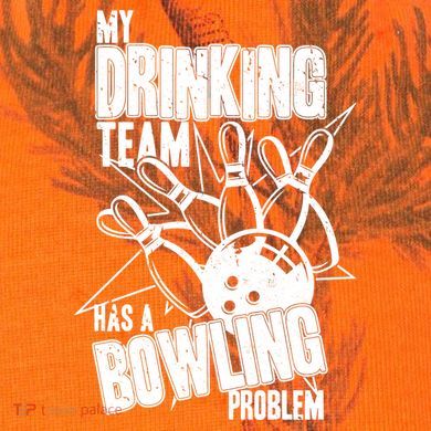 My Drinking Team Has A Bowling Problem Kati Licensed 12" Camo Cuffed Beanie