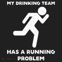 My Drinking Team Has A Running Problem Tumbler thumb 3