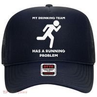 My Drinking Team Has A Running Problem Hat thumb 0