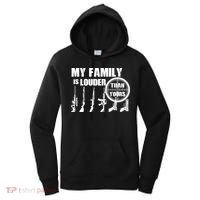 My Family Is Louder Than Yours Women's Hoodie thumb 0