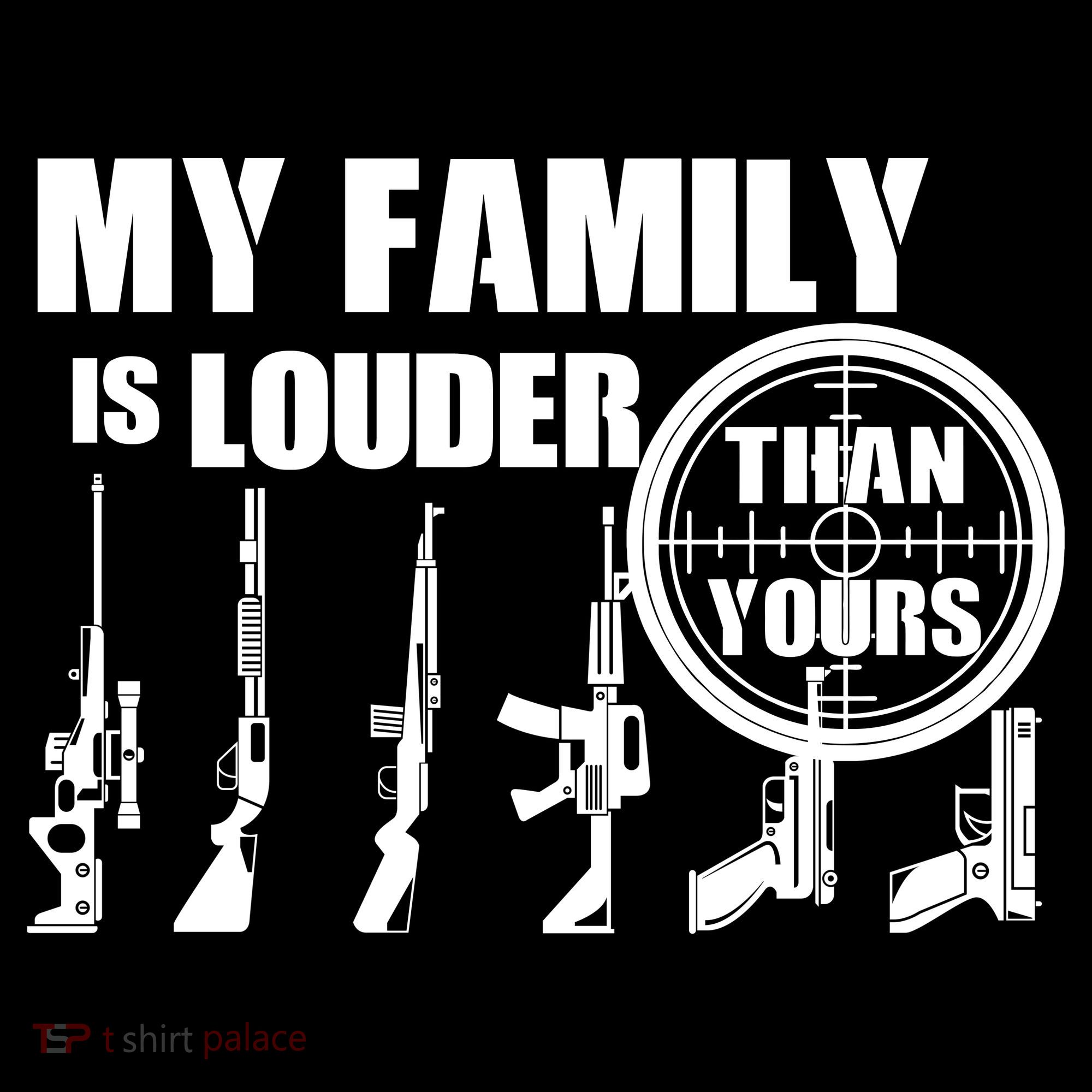 My Family Is Louder Than Yours Women's Tank Top