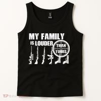 My Family Is Louder Than Yours Tank Top thumb 2