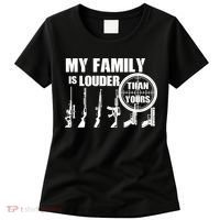 My Family Is Louder Than Yours Women's T-Shirt thumb 0