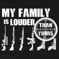 My Family Is Louder Than Yours Kids Sweatshirt thumb 2