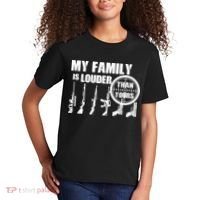 My Family Is Louder Than Yours Kids T-Shirt thumb 2