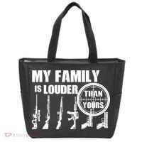 My Family Is Louder Than Yours Tote Bag thumb 0