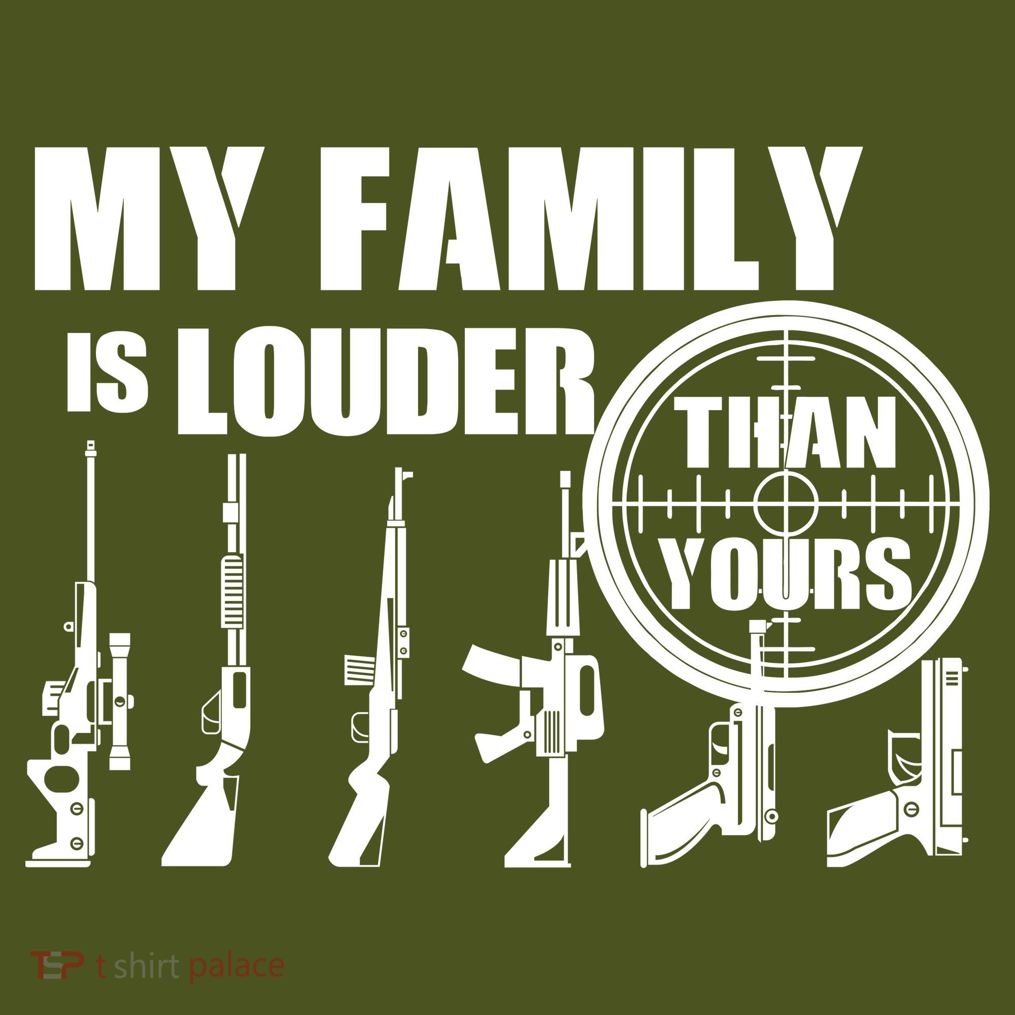 My Family Is Louder Than Yours Long Sleeve Shirt
