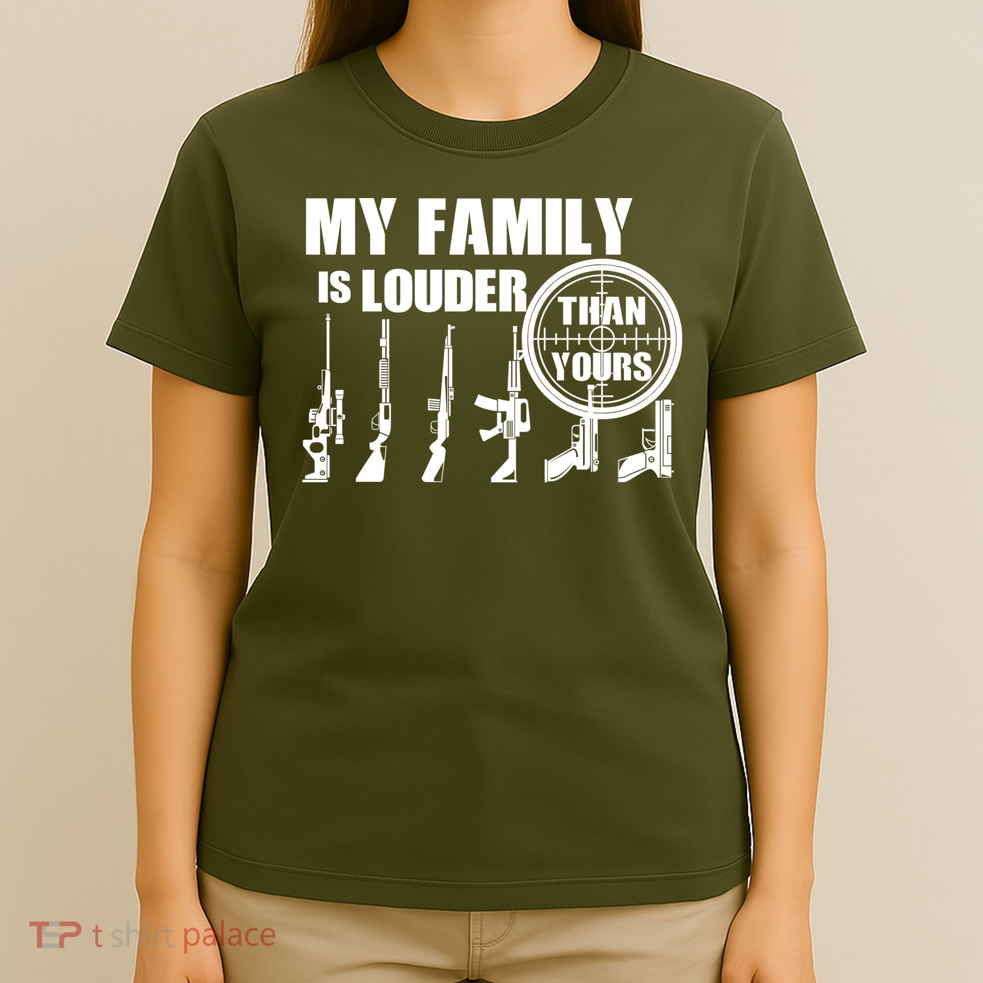 My Family Is Louder Than Yours T-Shirt