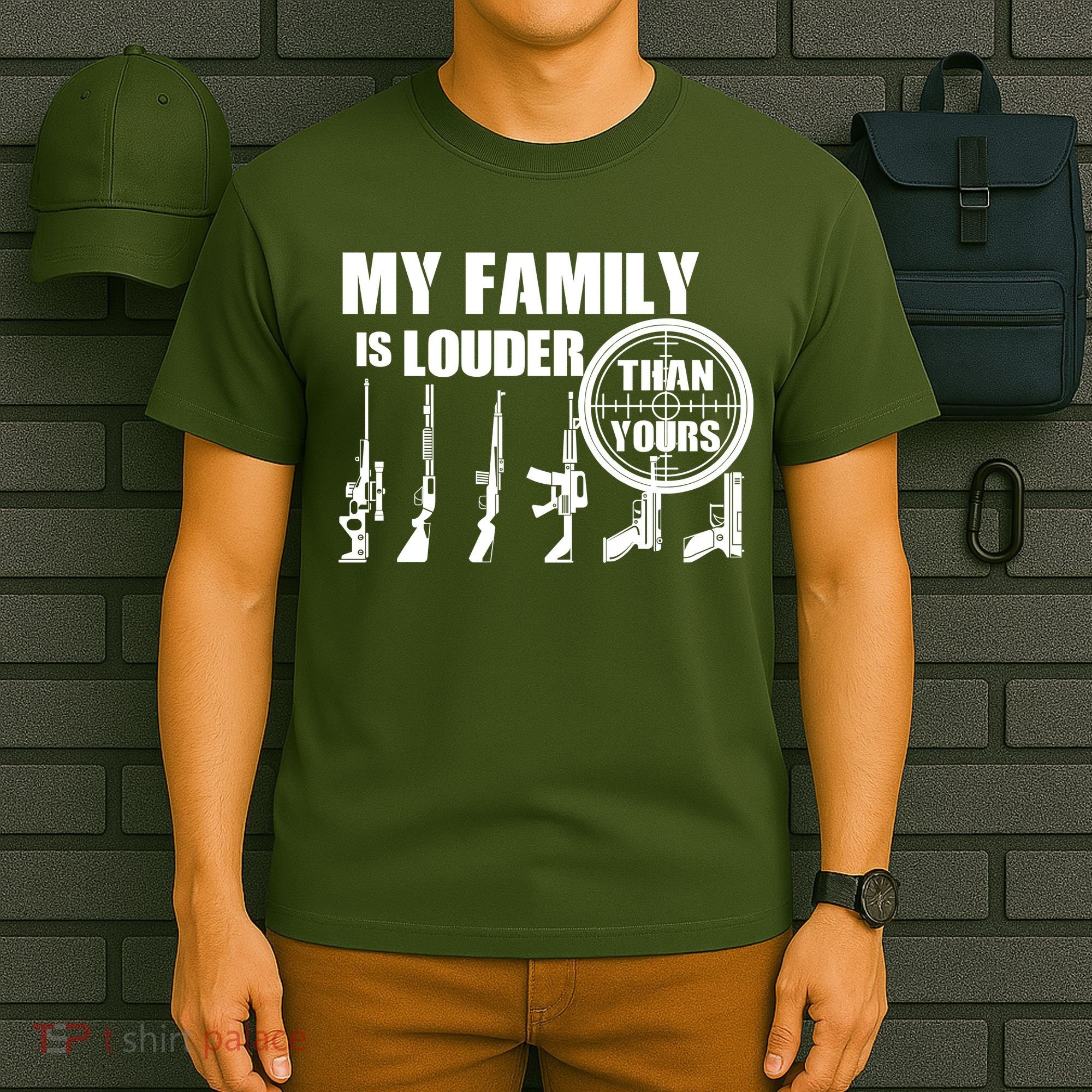 My Family Is Louder Than Yours T-Shirt