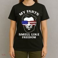 My Farts Smell Like Freedom Abraham Lincoln T-Shirt thumb 4