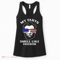 My Farts Smell Like Freedom Abraham Lincoln Women's Tank Top thumb 0