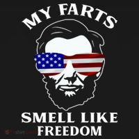My Farts Smell Like Freedom Abraham Lincoln Women's Tank Top thumb 5