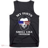 My Farts Smell Like Freedom Abraham Lincoln Tank Top thumb 0
