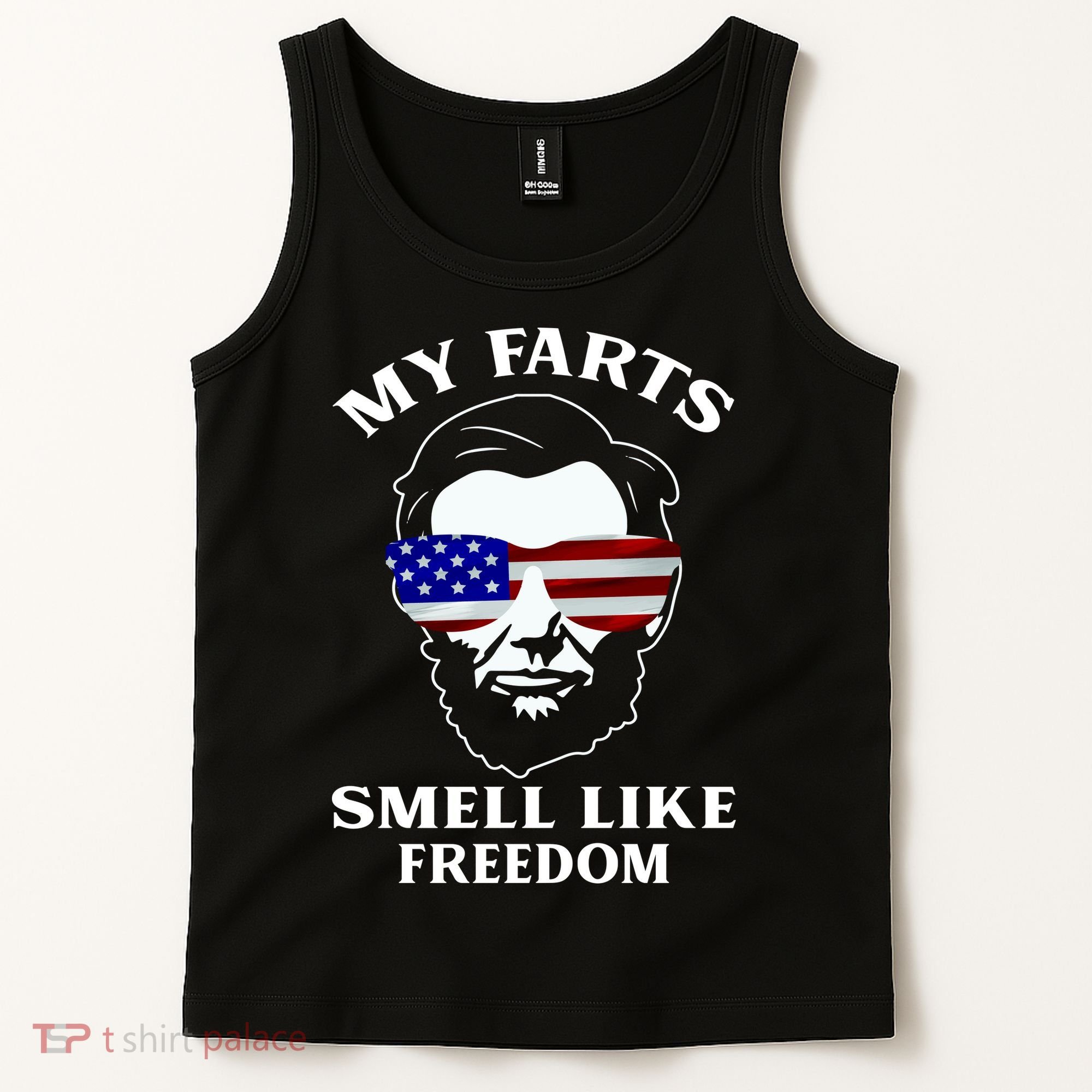 My Farts Smell Like Freedom Abraham Lincoln Tank Top